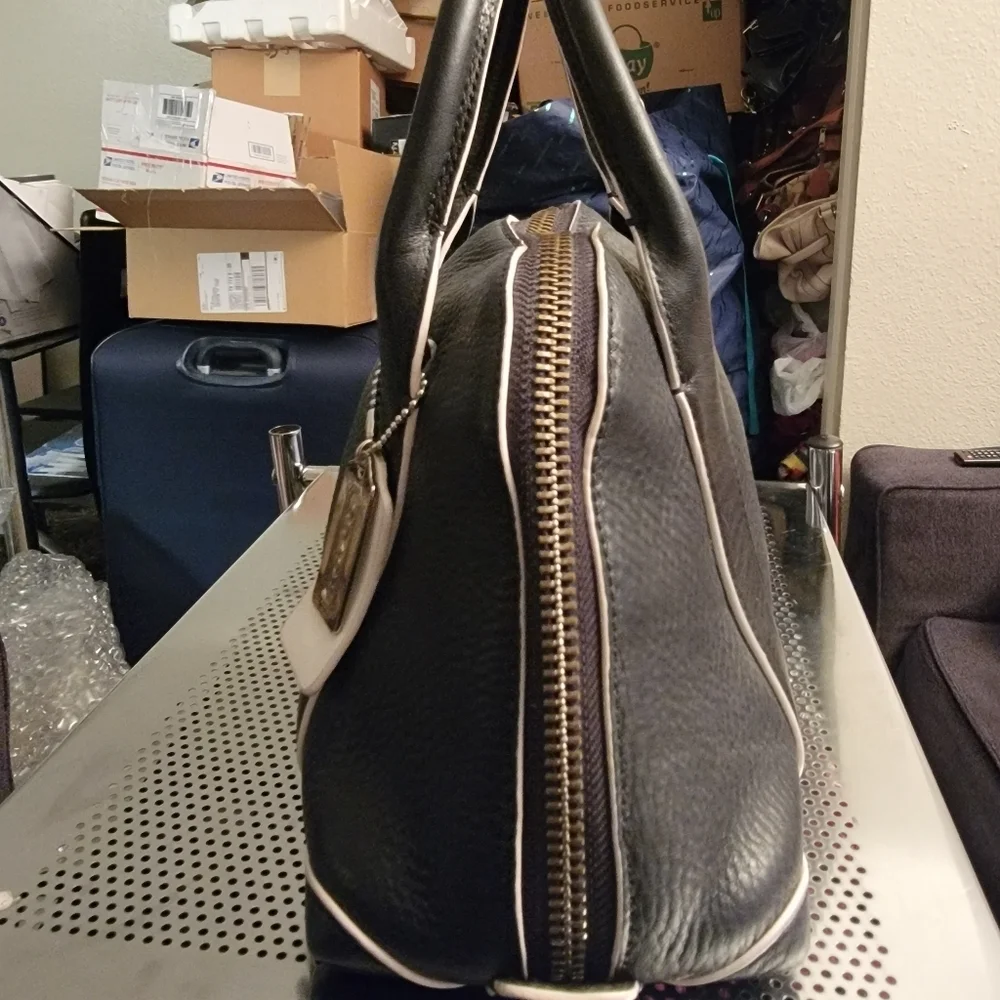 Coach Breaker Mini Preston 30344 Women's Leather Handbag,Shoulder Bag
